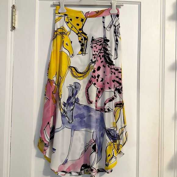 Stella McCartney Horse Print Skirt, Size 38, NWT - Picture 5 of 15